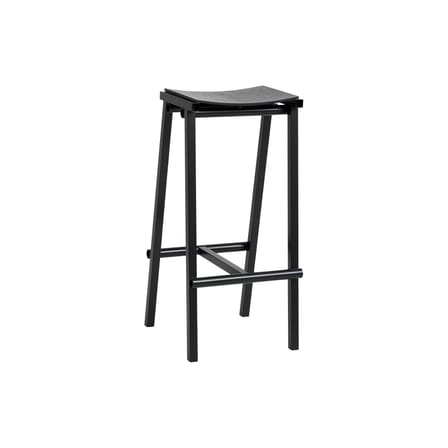 Tabouret haut Taburete 8 métal noir / H 75 cm - Hay