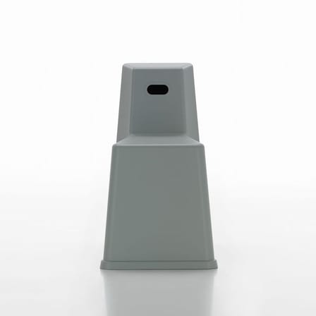 Tabouret Stool-Tool plastique gris / Multifonction - Vitra