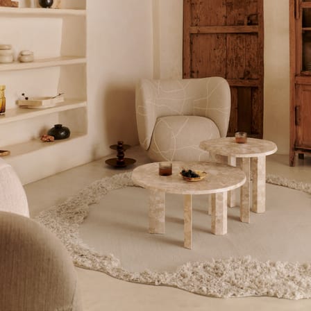 Tapis d'extérieur Norte / 210 x 220 cm - Plastique post-consommation recyclé - Ferm Living