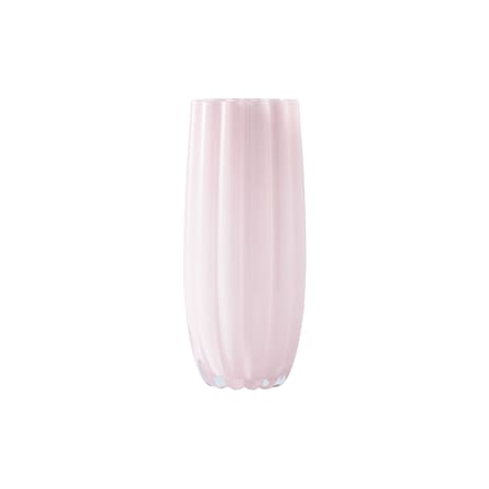 Vase Melon Medium verre rose / Ø 13 x H 27 cm - POLSPOTTEN