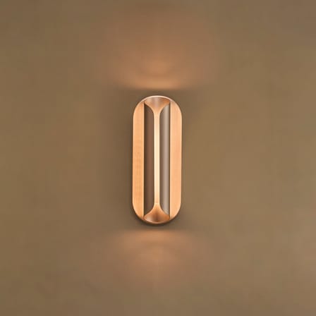 Wandleuchte Rosalie LED metall / H 40 x B 15 cm - DCW éditions