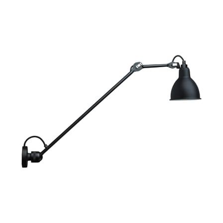 Applique N°304L60 métal noir / Plafonnier - Bras L60 cm / Lampe Gras - DCW éditions