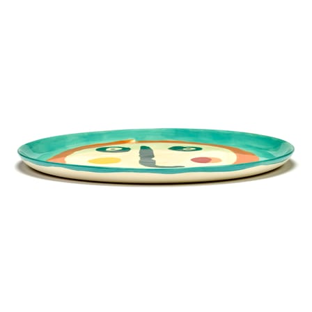Assiette de présentation Feast céramique multicolore / Ø 35 x H 2 cm - Serax