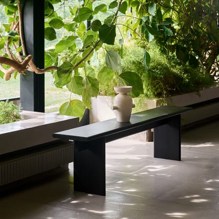 Banc Ita OS5 bois marron / L 170 cm - &tradition