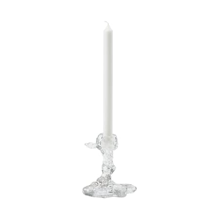 Bougeoir Drip Glass Small verre transparent / H 14 cm - Pols Potten