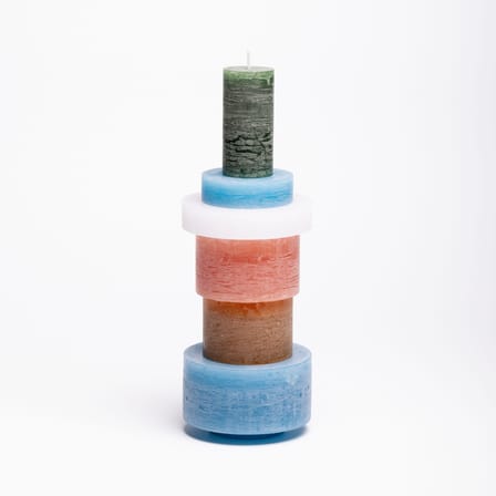 Bougie Stack 06 / 6 modules empilables - Combustion 140 heures - STAN EDITIONS