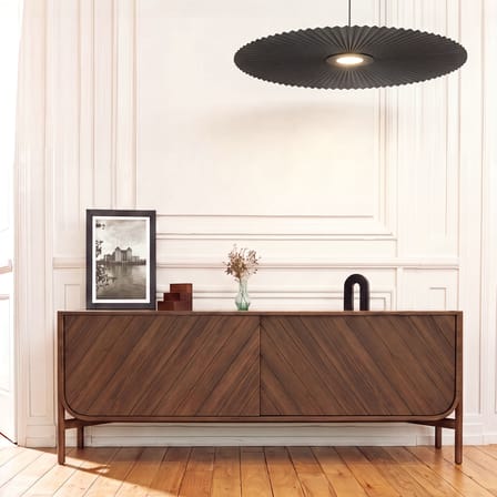 Buffet Marius bois marron / L 185 x H 65 cm - Hartô
