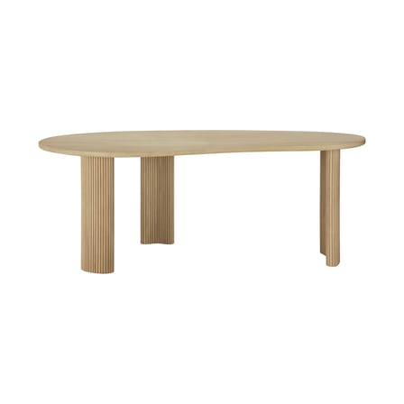 Bureau Boomerang bois naturel / 200 x 100 cm - Ethnicraft