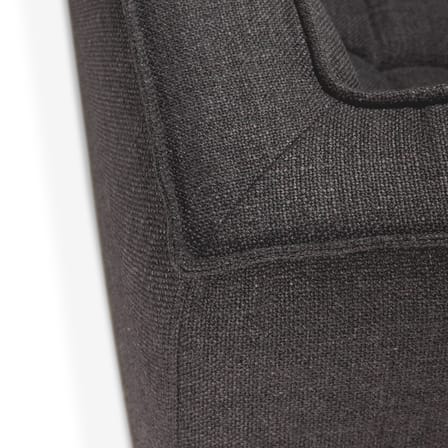 Canapé 2 places N701 tissu gris / L 205 cm - Ethnicraft