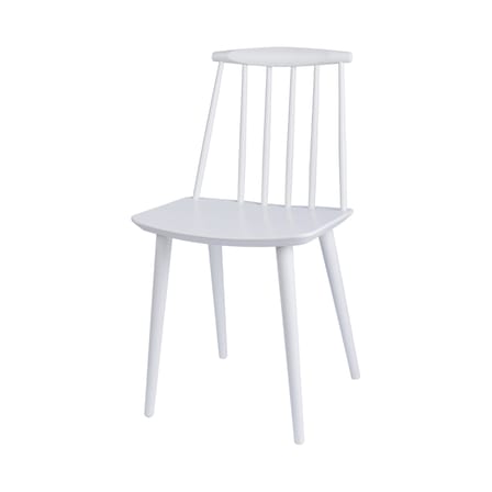 Chaise J77 bois blanc / Réédition années 60 - Hay
