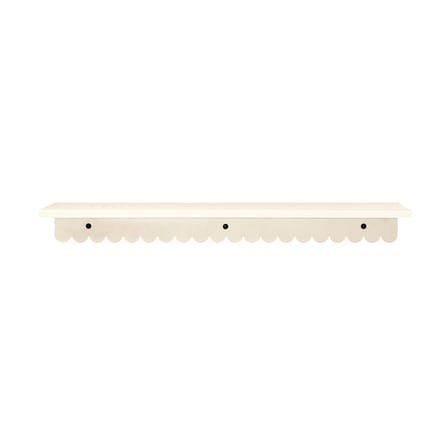 Etagère murale Vibes Large métal blanc / L 50 cm - NOBODINOZ