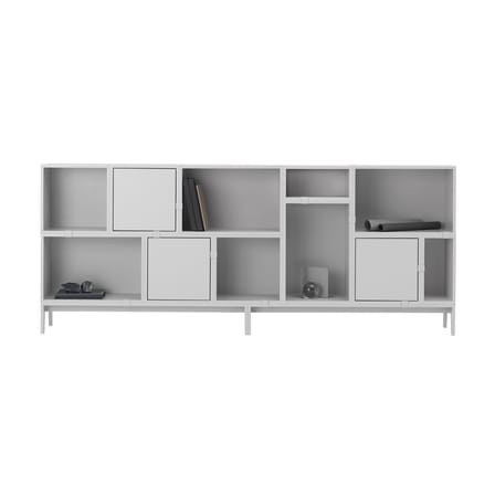 Etagère Stacked / Medium carré 43x43 cm / Avec porte - Muuto