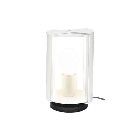 Lampe de table Pivotante métal blanc / Charlotte Perriand, 1962 - Nemo