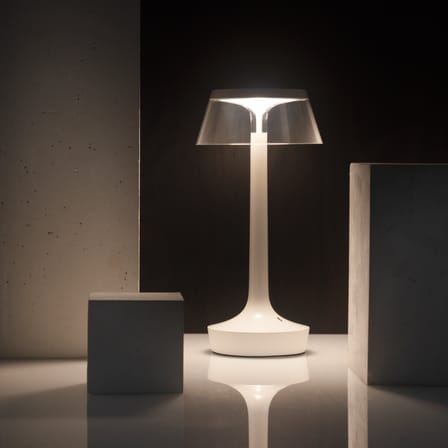 Lampe sans fil rechargeable Bon Jour Unplugged / LED - Variateur sensitif - Flos