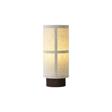 Lampe sans fil rechargeable Hashira tissu beige / Ø 10 x H 23,5 cm - Lin - Audo Copenhagen