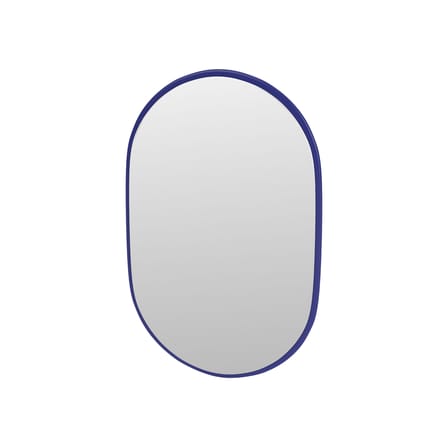 Miroir mural Colour Frame - Look bois bleu / 46,8 x 69,6 cm - MONTANA