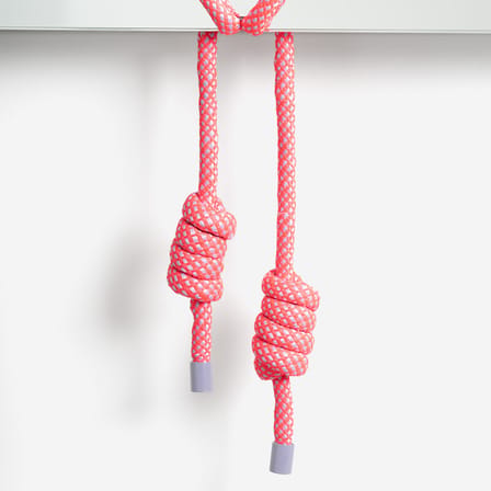 Miroir mural Shibari Rectangle verre rose / L 50,5 x H 69 cm - Moustache