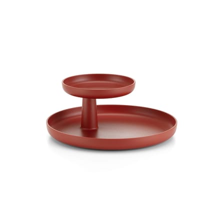 Plateau Rotary Tray plastique orange / Vide poche - ABS / Petit plateau pivotant - Vitra