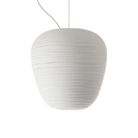 Suspension Rituals 3 verre blanc / Ø 19 x H 21 cm - Foscarini