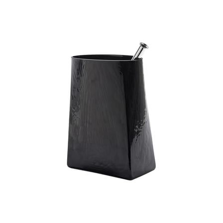Vase Josephine 03 verre noir / Vase + tube-soliflore - Serax
