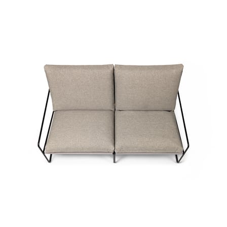 Canapé de jardin 2 places Desert tissu beige / L 156 cm - Ferm Living