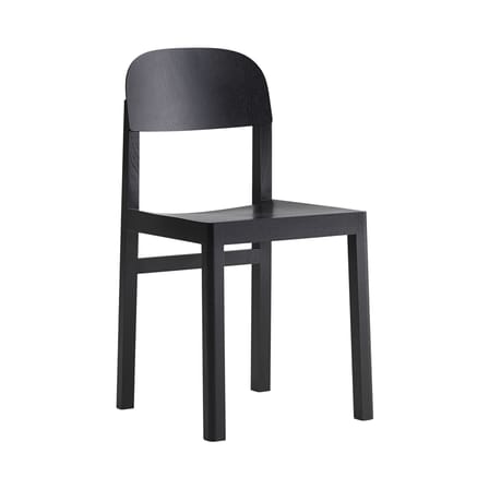 Chaise Workshop bois noir - Muuto