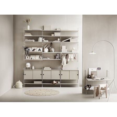 Lot de 3 étagères - L 78 x P 30 cm - String Furniture