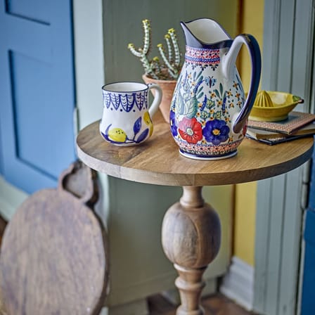 Mug Maxima céramique bleu / Ø 9,5 x H 11,5 cm - 510 ml - Bloomingville