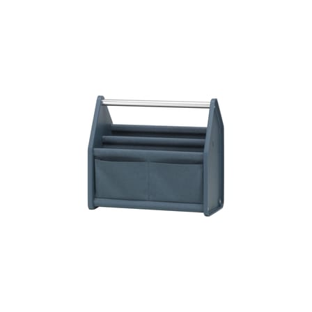Panier Locker Box SMALL tissu bleu / Organiseur de bureau - L 36,5 cm / Konstantin Grcic, 2021 - Vitra