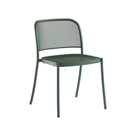 Stapelbarer Stuhl Café metall grün - Emu