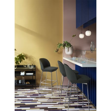 Suspension Rime verre blanc / Ø 12 - soufflé bouche - Muuto