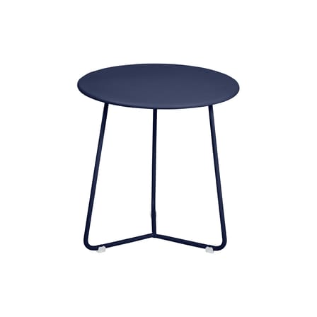Table d'appoint Cocotte métal bleu / Ø 34 x H 36 cm - Fermob