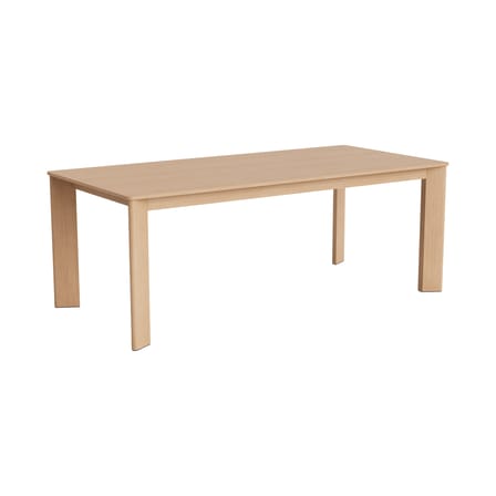 Table rectangulaire Chisel 30 bois naturel / 200 x 95 cm - Hay
