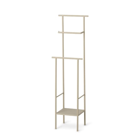 Dora Toilet paper holder metal beige / Metal - Ferm Living
