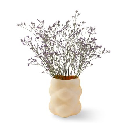 Vase Grape Small céramique orange / Ø 24,5 x H 30 cm - Pols Potten
