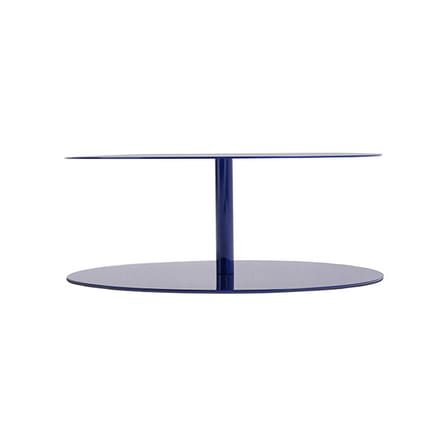 Table basse Gong Lux métal multicolore Ø 73,5 x H 28 cm/ Modèle d'exposition - Cappellini