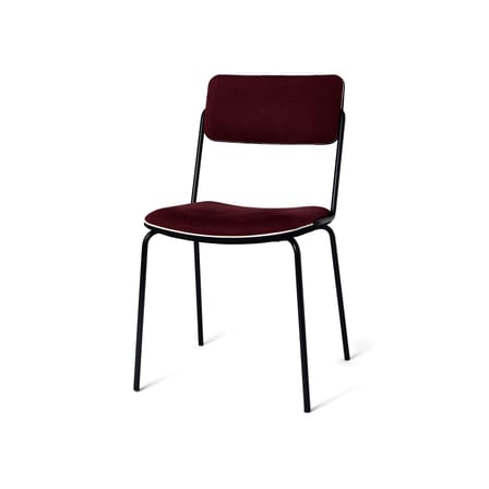 Chaise rembourrée Double jeu tissu violet - Maison Sarah Lavoine