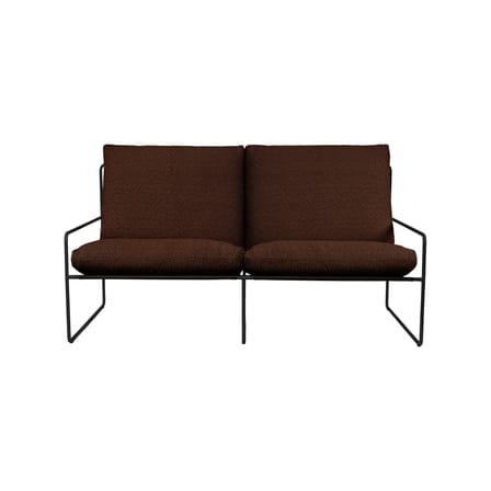 Gartensofa 2-Sitzer Desert textil braun / L 156 cm - Ferm Living
