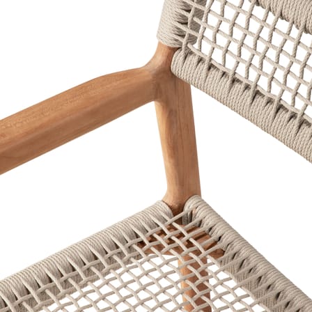 Fauteuil de repas Jack Woven Outdoor/ Corde - Ethnicraft