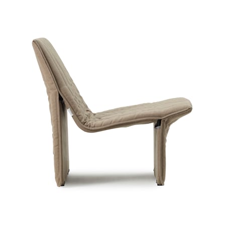 Gepolsterter Sessel Limit OUTDOOR textil braun / Neuauflage 1974 - Normann Copenhagen