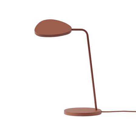Lampe de table Leaf LED métal orange - Muuto