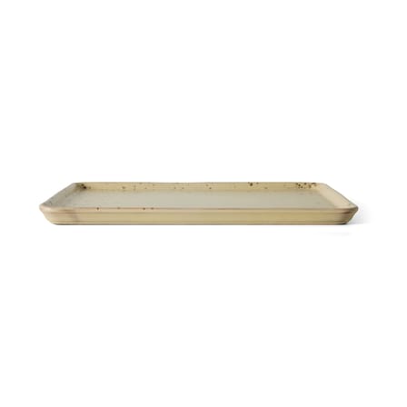 Piatto di portata 70s ceramics ceramica beige / Piano/vassoio - 22,5 x 33 cm - HK LIVING