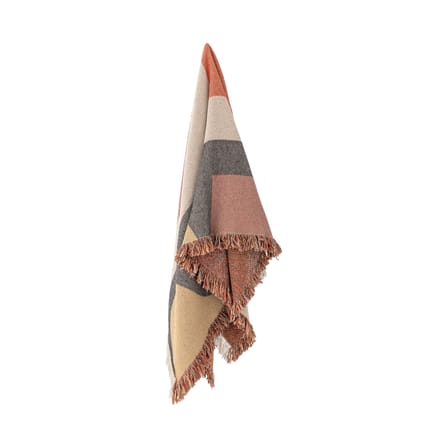 Plaid Anniversary multicolore / 160 x 130 cm - Coton recyclé - Bloomingville