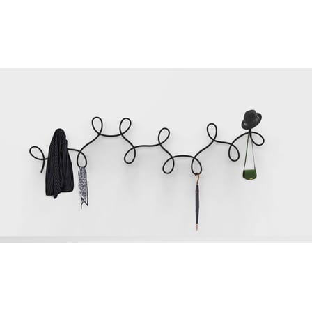 Portemanteau mural Waltz bois noir / Modulable - L 93 x H 54 cm - Wiener GTV Design