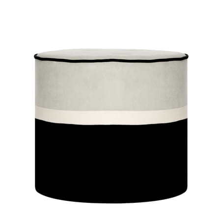 Pouf Léo Small / Ø 42 x H 40 cm - Velours - Maison Sarah Lavoine