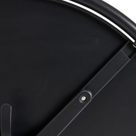 Deville Round table metal black / Ø 80 cm - Hay