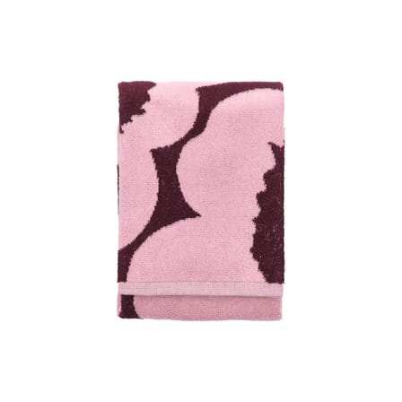 Serviette de toilette Unikko rose / 50 x 70 cm - Marimekko