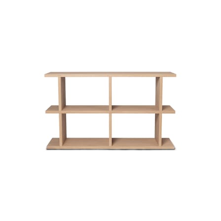 Kona 2x2 Shelf natural wood / W 122.5 x H 72 cm - Ferm Living