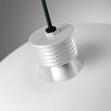 Suspension d'extérieur Gregg Grande plastique blanc / L 46 cm - Ludovica+Roberto Palomba, 2008 - Foscarini