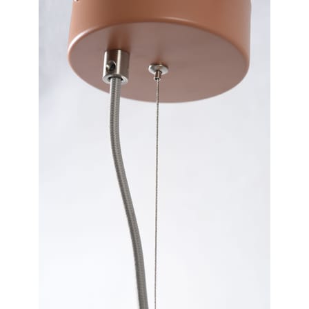 Suspension Marseille métal rose orange / Ø 48 ,5 cm - It's about Romi